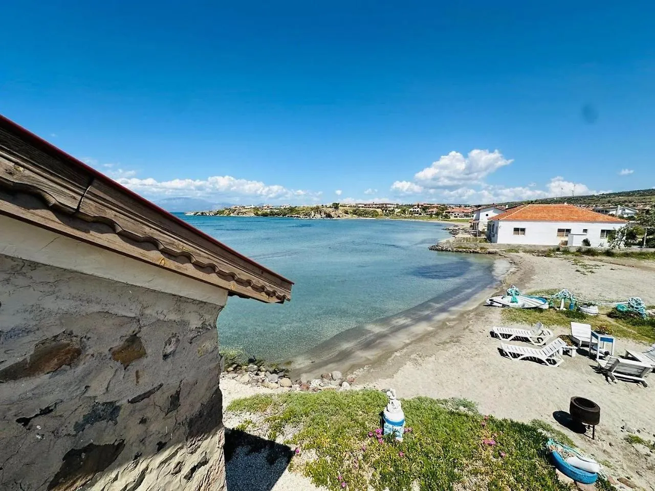 Denize Sifir-Otantik Tas Ev Villa Çeşme